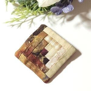 Vintage Handmade Square Leaf Design Clothes Brooch